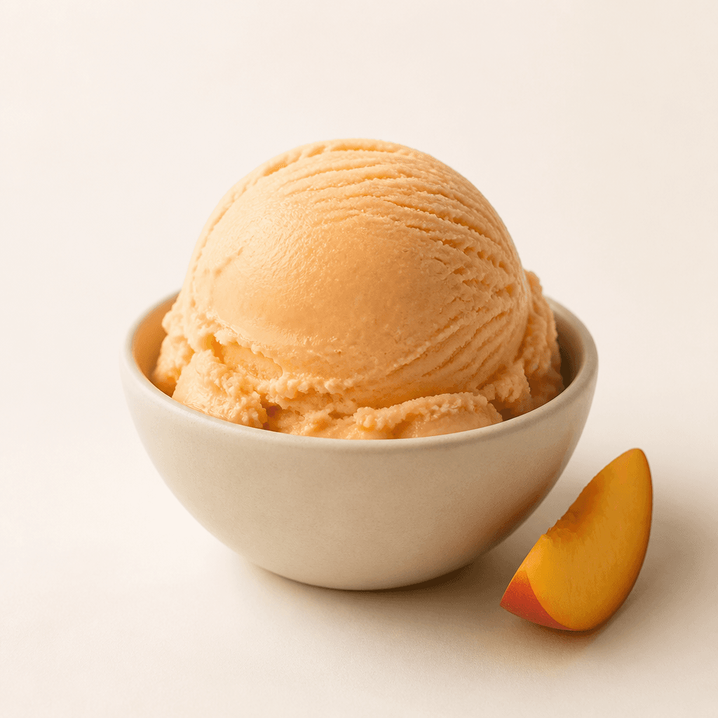 Carolina Peach ice cream