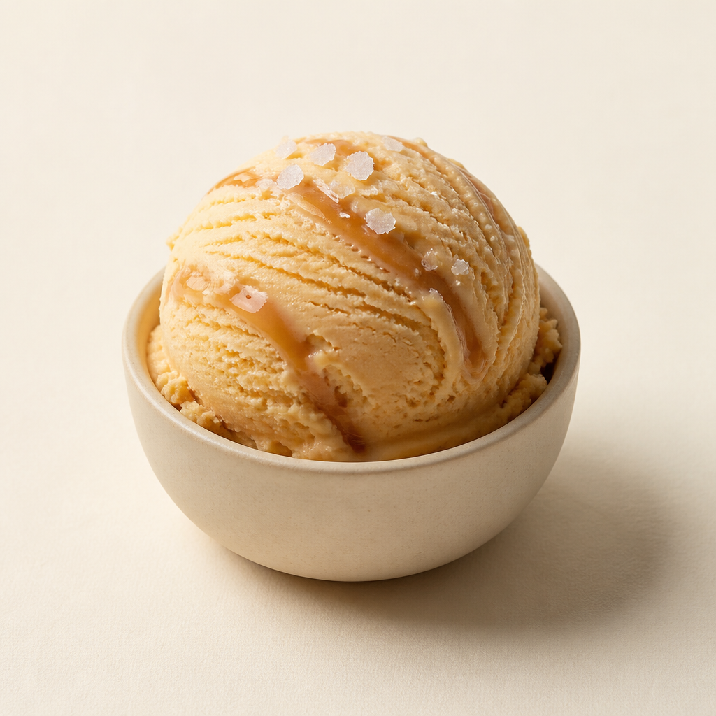 Salted Caramel Oak ice cream